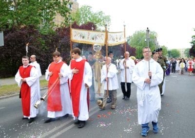 Procesja eucharystyczna 2016