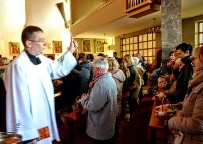 Święcenie pokarmów w Wielką Sobotę 2016