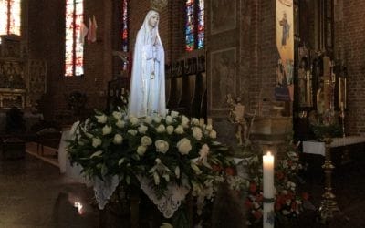 Czuwanie w Katedrze w 100-tną rocznicę objawień Matki Bożej Fatimskiej